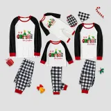 Christmas Matching Family Pajamas I'll Be with Gnome For Christmas Gray Pajamas Set