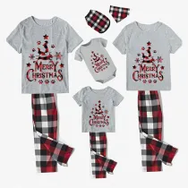 Christmas Matching Family Pajamas Merry Christmas Dachshund White Short Pajamas Set