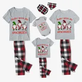 Christmas Matching Family Pajamas Rollin' with My Gnomies Short Pajamas Set