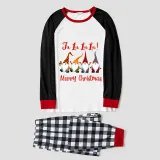 Christmas Matching Family Pajamas LA LA LA LA Gnomies Merry Christmas Gray Pajamas Set