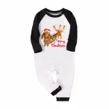 Christmas Matching Family Pajamas Merry Christmas Dachshund White Pajamas Set