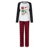 Christmas Matching Family Pajamas Hohoho Penguin White Pajamas Set