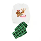 Christmas Matching Family Pajamas Merry Christmas Dachshund Green Pajamas Set