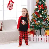 Christmas Matching Family Pajamas Merry Christmas Penguin Deer Red Pajamas Set