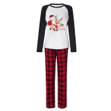Christmas Matching Family Pajamas Merry Christmas Penguin Deer White Pajamas Set