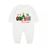 Christmas Matching Family Pajamas I'll Be with Gnome For Christmas White Pajamas Set