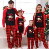 Christmas Matching Family Pajamas Have A Lazy Christmas Red Pajamas Set