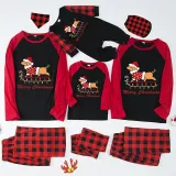 Christmas Matching Family Pajamas Merry Christmas Dachshund Red Pajamas Set