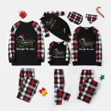 Christmas Matching Family Pajamas Dachshund Through the Snow Points Red Pajamas Set
