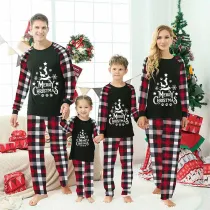 Christmas Matching Family Pajamas Merry Christmas Dachshund Red Pajamas Set