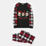 Christmas Matching Family Pajamas Merry Christmas Sloth Red Pajamas Set