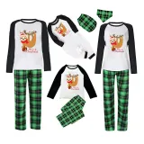 Christmas Matching Family Pajamas Sloth Christmas Gift Green Pajamas Set