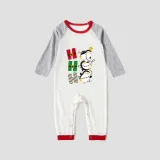 Christmas Matching Family Pajamas Hohoho Penguin White Pajamas Set