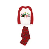 Christmas Matching Family Pajamas I'll Be with Gnome For Christmas Gray Pajamas Set
