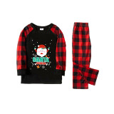 Christmas Matching Family Pajamas Santa Squad Christmas Black Pajamas Set