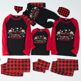 Christmas Matching Family Pajamas Snowflake Chillin' Snowmies Red Pajamas Set