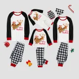 Christmas Matching Family Pajamas Merry Christmas Dachshund Gray Pajamas Set