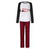 Christmas Matching Family Pajamas Papa Mama and Baby Bear Family White Pajamas Set