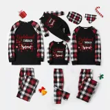 Christmas Matching Family Pajamas Dachshund Through the Snow Plaids Red Pajamas Set