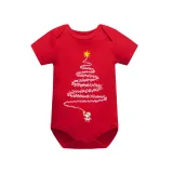 Christmas Matching Family Pajamas Luminous Glowing Fireworks Short Pajamas Set