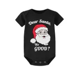 Christmas Matching Family Pajamas Luminous Glowing Dear Santa We Good Short Pajamas Set