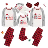 Christmas Matching Family Pajamas Let It Snow Penguin White Pajamas Set