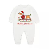 Christmas Matching Family Pajamas Merry Christmas Dachshund Green Pajamas Set