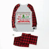 Christmas Matching Family Pajamas Merry Christmas Dachshund Print Gray Pajamas Set