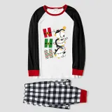 Christmas Matching Family Pajamas Hohoho Penguin Gray Pajamas Set
