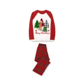 Christmas Matching Family Pajamas Merry Christmas Dachshund Tree Gray Pajamas Set