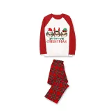 Christmas Matching Family Pajamas Merry Christmas Sloth Gray Pajamas Set