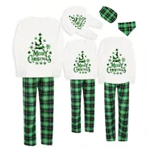 Christmas Matching Family Pajamas Merry Christmas Dachshund Green Pajamas Set
