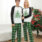 Christmas Matching Family Pajamas Merry Christmas Dachshund Green Pajamas Set
