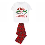 Christmas Matching Family Pajamas Sitting Gnimoes Short Pajamas Set