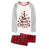 Christmas Matching Family Pajamas Merry Christmas Dachshund White Pajamas Set