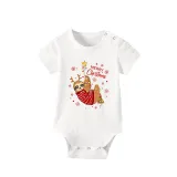 Christmas Matching Family Pajamas Merry Christmas Sloth White Short Pajamas Set