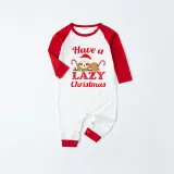 Christmas Matching Family Pajamas Have A Lazy Christmas Gray Pajamas Set