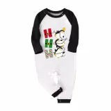 Christmas Matching Family Pajamas Hohoho Penguin Green Pajamas Set