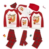 Christmas Matching Family Pajamas Sloth Christmas Gift Gray Pajamas Set