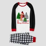 Christmas Matching Family Pajamas Merry Christmas Dachshund Tree Gray Pajamas Set