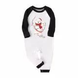 Christmas Matching Family Pajamas Christmas String Light Bear Green Pajamas Set