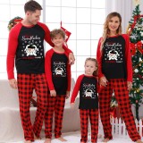 Christmas Matching Family Pajamas How Snowflakes Are Really Made Red Pajamas Set