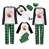 Christmas Matching Family Pajamas Merry Christmas Sloth Green Pajamas Set