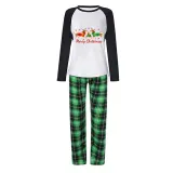 Christmas Matching Family Pajamas Merry Christmas Dachshund Heart Green Pajamas Set
