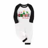 Christmas Matching Family Pajamas I'll Be with Gnome For Christmas Green Pajamas Set