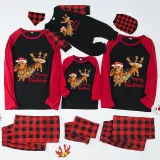Christmas Matching Family Pajamas Merry Christmas Dachshund Red Pajamas Set