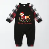 Christmas Matching Family Pajamas Merry Christmas Dachshund Red Pajamas Set