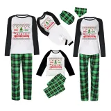 Christmas Matching Family Pajamas Merry Christmas Dachshund Print Green Pajamas Set