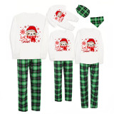 Christmas Matching Family Pajamas Let It Snow Sloth Green Pajamas Set