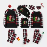 Christmas Matching Family Pajamas Merry Christmas Dachshund Tree Red Pajamas Set